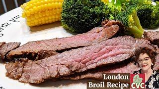 London Broil Marinade - How to Make a Tender London Broil