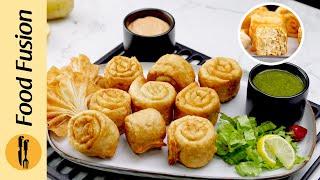 Spring Roll Pinwheels Ramadan Special Recipe by Food Fusion