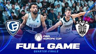 Fribourg Olympic v PAOK mateco | Full Basketball Game | FIBA Europe Cup 2024-25 | Quarter-Finals