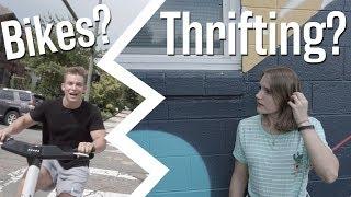 Thrifting & Bikes?!