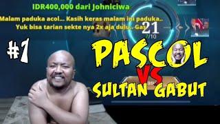 PASCOL vs SULTAN GABUT part 1 #mobilelegends #pascoltopglobalmiya #streamer #efesdebe