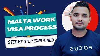 Malta Work Visa Complete Process Explained By Shanewar Ansari |