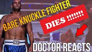 Bare-knuckle boxer dies following knockout loss at BKFC 20: DOCTOR REACTS
