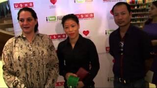 Boxing Champion Mary Kom At Hab Store 1