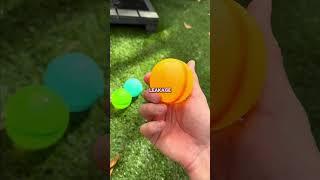 have you ever heard of reusable waterballoons?