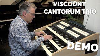 Viscount Cantorum Trio Portable Orgel Demo | Joh.deHeer