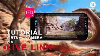 Unreal Engine 5.1 Virtual Camera via live link II Tutorial II Iphone 14 pro max