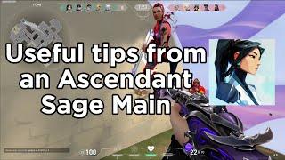 USEFUL TIPS FROM AN ASC SAGE MAIN #valorant #valorantclips #valorantmontage #valoranthighlights