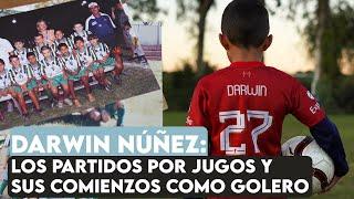 La historia de Darwin Núñez: el picadito por el jugo de dos pesos, su época de golero y sus enojos