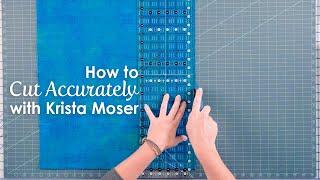 How to Cut Fabric Accurately for Quilting Stripsets - Krista Moser | Fat Quarter Shop