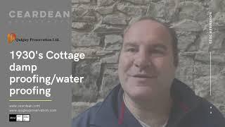 1930's Cottage Damp Proofing and Waterproofing in Sligo