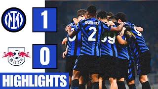 Inter Milan vs RB Leipzig 1-0 EXTENDED HIGHLIGHTS | Castello Lukeba Own Goal | UCL 2024