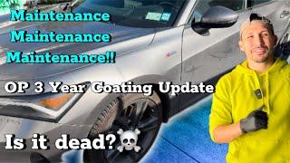 MAINTENANCE! OP 3 Year Coating Update - Unclog A Neglected Ceramic Coating Labocosmetica Products