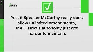 Would McCarthy's reported concessions actually put DC's autonomy at risk? | VERIFY