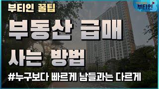 부동산 급매, 이렇게 해야 잡는다 [부티인]