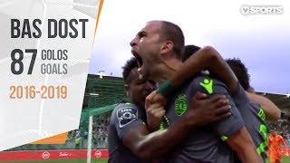 Bas Dost: 87 golos pelo Sporting (2016-2019)