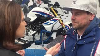 Motorradmesse Leipzig 2020: Dirk Manderbach Wheelie-Simulator (Teaser)