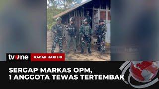 Detik-detik Pasukan TNI Sergap Markas OPM, Satu Tewas | Kabar Hari Ini tvOne