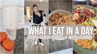 WHAT I EAT IN A DAY ON WEIGHT WATCHERS | QUICK + EASY IDEAS FOR A BUSY DAY | FULL DAY OF EATING WW