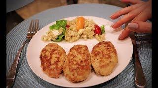 DELICIOUS Chicken Patties  Relaxing Cooking Video  ASMR