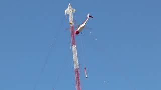 Amazing Helicopter Pilot Work, Tower Antenna Removal By Helicopter Part One 1