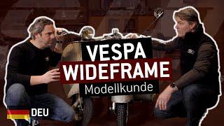VESPA Wideframe Modellkunde  Modelle, Teile, Anekdoten {Deutsch}