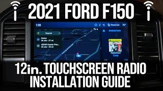 2021+ Ford F-150 - 12" Touchscreen Radio Installation Guide - Infotainment.com