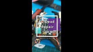 Repair Dead FC with External MatekSys 5v BEC #shorts