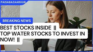 Shakti Pumps , Ion Exchange , VA Tech Wabag and EMS Ltd shares latest news | Top Water stock