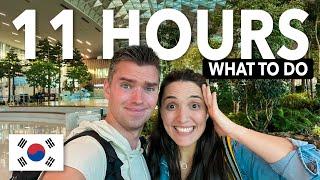  11 HOUR Long Layover in Incheon International Airport Vlog - WHAT TO DO!