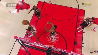 Giannis Antetokoumpo Gets Posterize By His Own Signature Dunk Style!Bucks Vs Bulls#nba#nbahighlights