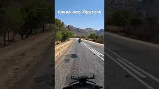 Riding into freedom!        #adventure #ktm390adventure #ktm890adventure #africa #dream #motovlog