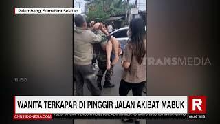 Wanita Terkapar di Pinggir Jalan Akibat Mabuk | REDAKSI PAGI (19/02/22)