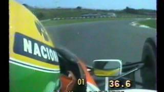 Onboard Ayrton Senna at Hungaroring - 1991 (pole position)