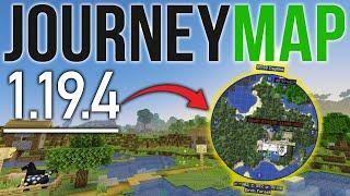 How To Download & Install JourneyMap 1.19.4 (Minecraft Minimap Mod!)