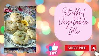 STUFFED VEGETABLE IDLI |मसाला इडली रेसिपी | Quick snack recipe | Cook with Rachna. #nooniongarlic