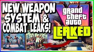 GTA6 NEW WEAPON SYSTEM & COMBAT LEAKS! 60 CONFIRMED GTA6 GUNS! (Grand Theft Auto 6 Leaks and Rumors)