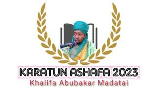 KARATUN ASHAFA (7) 2023 KHALIFA MAL. ABUBAKAR MAI ASHAFA MADATAI