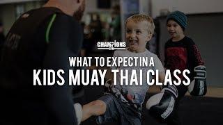 What to Expect in a Kids Muay Thai Class @ Champions Gym