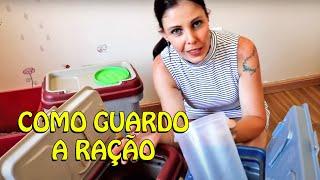 Como guardar a RAÇÃO do gato para durar mais, não perder o cheiro e nem o sabor? - Gatil Hauser