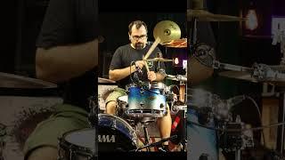 A FUNKY Drum Groove #drums #drummer #shorts