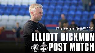 "The FA Cup means a lot to the club" | ELLIOTT DICKMAN | INTERVIEW | Macclesfield 5-0 South Shields