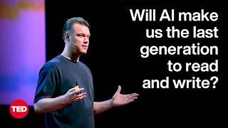 Will AI Make Us the Last Generation to Read and Write? | Victor Riparbelli | TED