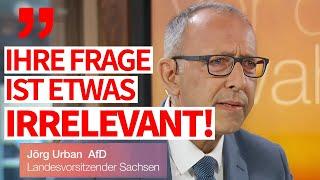 Unhöflicher ÖRR-Moderator SCHREIT AFD-Mann Jörg Urban an!