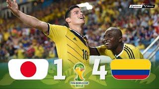 Japan 1 x 4 Colombia ● 2014 World Cup Extended Goals & Highlights HD