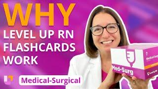 Medical Surgical Nursing Flashcards: Why get Level Up RN Flashcards? | @LevelUpRN