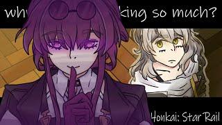 Red flags - why are you blinking so much? | meme animation [ Honkai: Star Rail ]