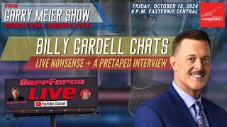 Billy Gardell Chats - GarrForce Cocktail Hour LIVE - October 18, 2024