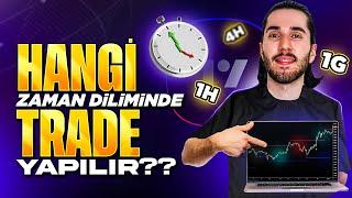 Hangi Zaman Diliminde Trade Yapılmalı? (1gün,4saat,1saat,30dakika,15dakika,5dakika)