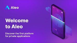 Что такое Aleo? Как это работает. Обзор платформы.